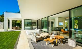 Spectacular new-built contemporary beachside villa for sale, ready to move in, Marbella - Estepona East 10511 