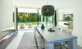 Spectacular new-built contemporary beachside villa for sale, ready to move in, Marbella - Estepona East 10513 