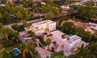 Spectacular new-built contemporary beachside villa for sale, ready to move in, Marbella - Estepona East 10521 
