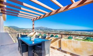 Luxury penthouse apartment with amazing panoramic sea and mountain views for sale, Benahavis, Marbella 10534 