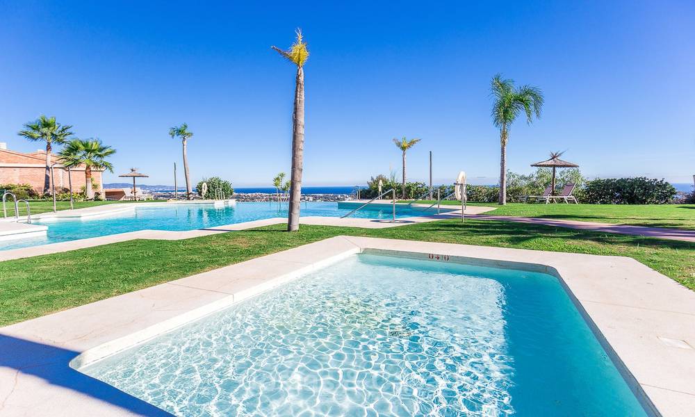 Luxury penthouse apartment with amazing panoramic sea and mountain views for sale, Benahavis, Marbella 10550