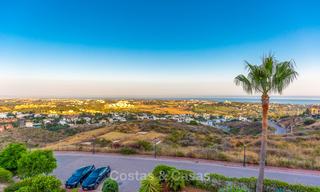 Luxury corner penthouse apartment with stunning panoramic sea, golf and mountain views for sale, Benahavis, Marbella 10566 