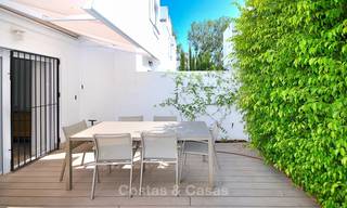Renovated townhouse in a popular development for sale, walking distance to the beach and Puerto Banus, Marbella 10598 