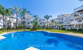 Renovated townhouse in a popular development for sale, walking distance to the beach and Puerto Banus, Marbella 10601 