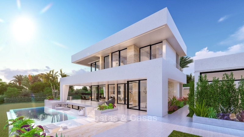 Distinguished new contemporary villa with amazing sea views for sale, Mijas, Costa del Sol 10614 