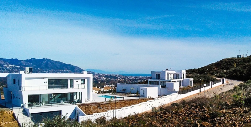 Distinguished new contemporary villa with amazing sea views for sale, Mijas, Costa del Sol 10616 