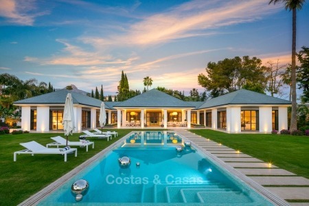 Spectacular, contemporary luxury villa for sale, frontline golf in Las Brisas, Nueva Andalucia, Marbella 10846