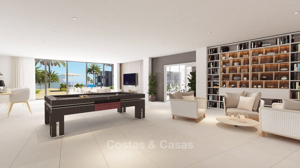 Modern contemporary luxury apartments with stunning sea views for sale, walking distance from the beach, La Duquesa, Manilva, Costa del Sol 10833