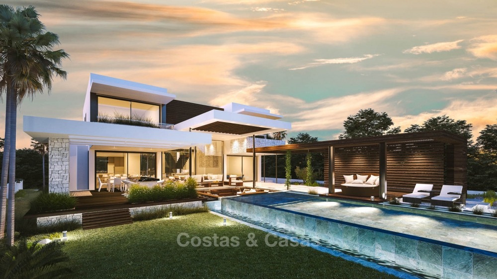 Spectacular contemporary style villa for sale on the New Golden Mile - Estepona East, Marbella 10857