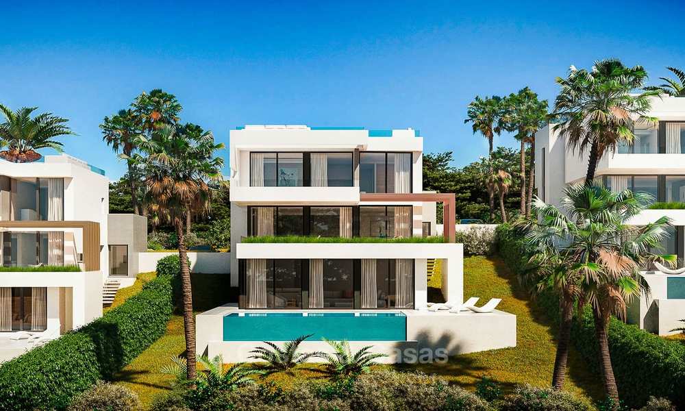 New, exclusive, modern luxury villas in a prime golf resort for sale, Mijas, Costa del Sol 10989