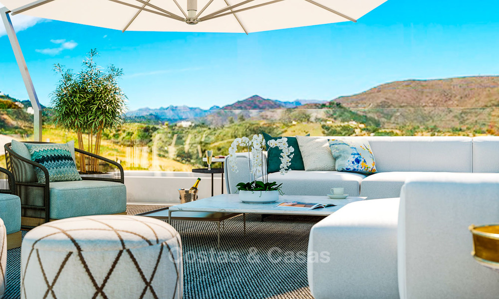 New, exclusive, modern luxury villas in a prime golf resort for sale, Mijas, Costa del Sol 11002