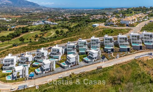 New, exclusive, modern luxury villas in a prime golf resort for sale, Mijas, Costa del Sol 776767
