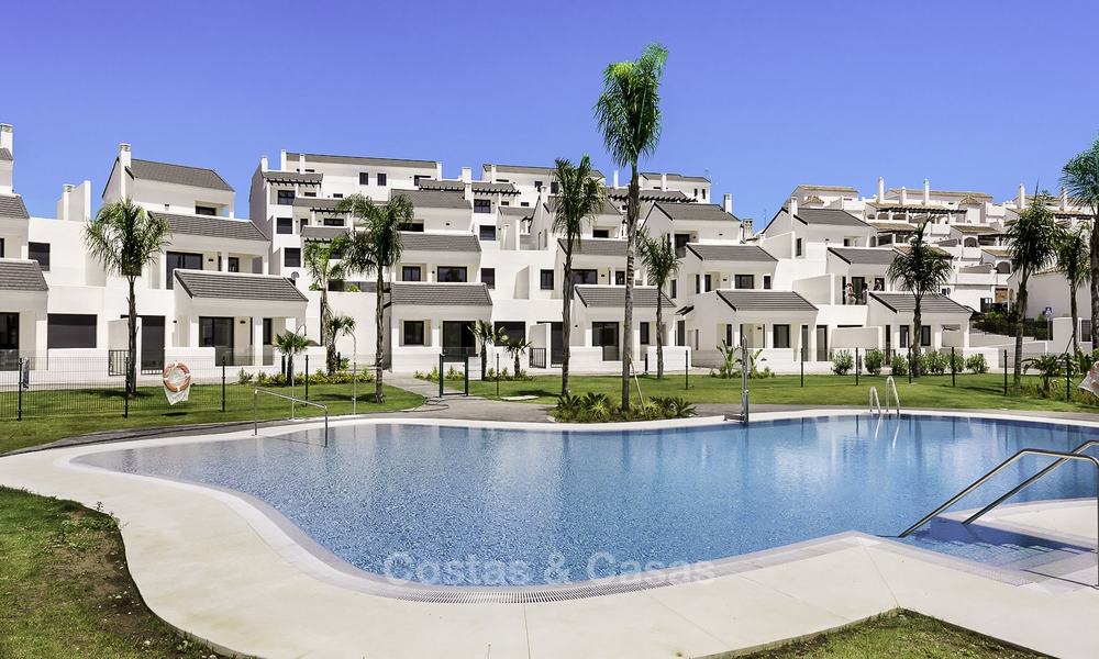 New modern beachside apartments for sale, ready to move in, Estepona 17096