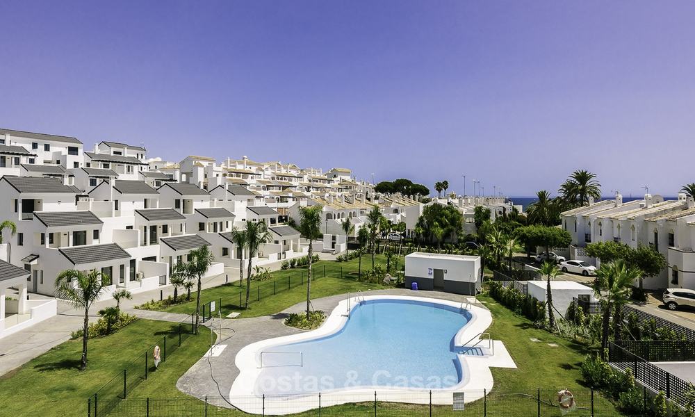New modern beachside apartments for sale, ready to move in, Estepona 17102