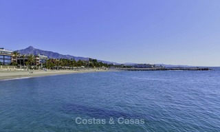 Luxury frontline beach apartment for sale in an exclusive residential complex, Puerto Banus, Marbella 11580 
