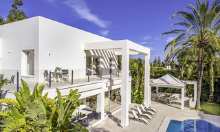 Stylish modern contemporary luxury villa for sale, beachside between Estepona and Marbella 11672 