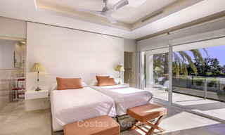 Stylish modern contemporary luxury villa for sale, beachside between Estepona and Marbella 11674 