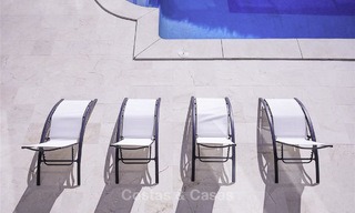 Stylish modern contemporary luxury villa for sale, beachside between Estepona and Marbella 11679 