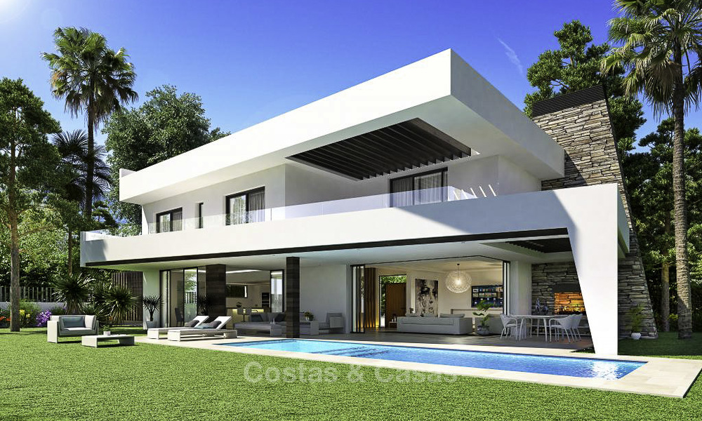 Brand new innovative luxury villa in contemporary style for sale, Elviria, Marbella 11687