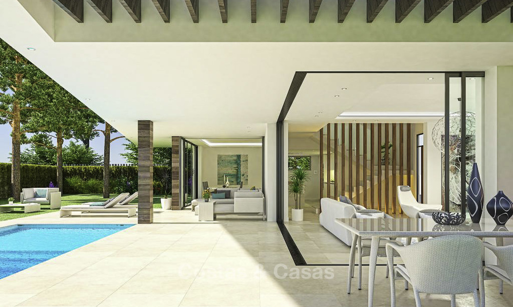 Brand new innovative luxury villa in contemporary style for sale, Elviria, Marbella 11688