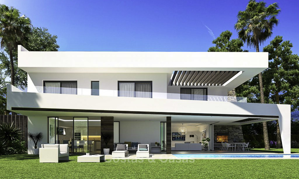 Brand new innovative luxury villa in contemporary style for sale, Elviria, Marbella 11689