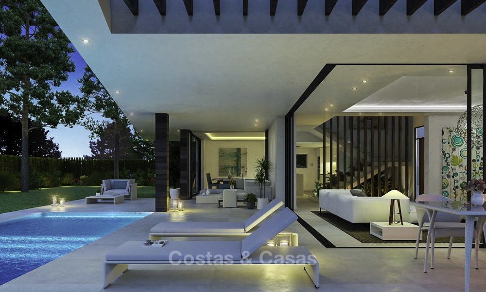 Brand new innovative luxury villa in contemporary style for sale, Elviria, Marbella 11685