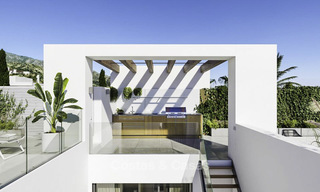 Luxurious contemporary designer villas with lovely views for sale - Sierra Blanca, Golden Mile, Marbella. Completed! 11511 