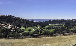 Exclusive contemporary golf villas with stunning golf and sea views for sale - East Marbella. Ready to move in. 15961 