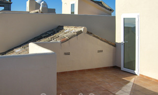Semi-detached house and a penthouse for sale with sea view in Marbella - Benahavis 29437 