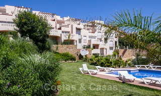 Semi-detached house and a penthouse for sale with sea view in Marbella - Benahavis 29449 