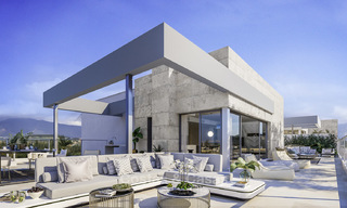 Stylish contemporary apartments for sale on the New Golden Mile, between Estepona and Marbella 11903 