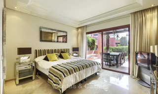 Attractive, spacious apartment in an exclusive beachfront complex for sale, between Marbella and Estepona 11764 