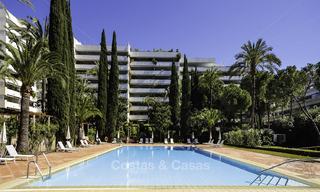 Luxury second line beach apartment in an exclusive complex for sale, centre of Marbella 11881 