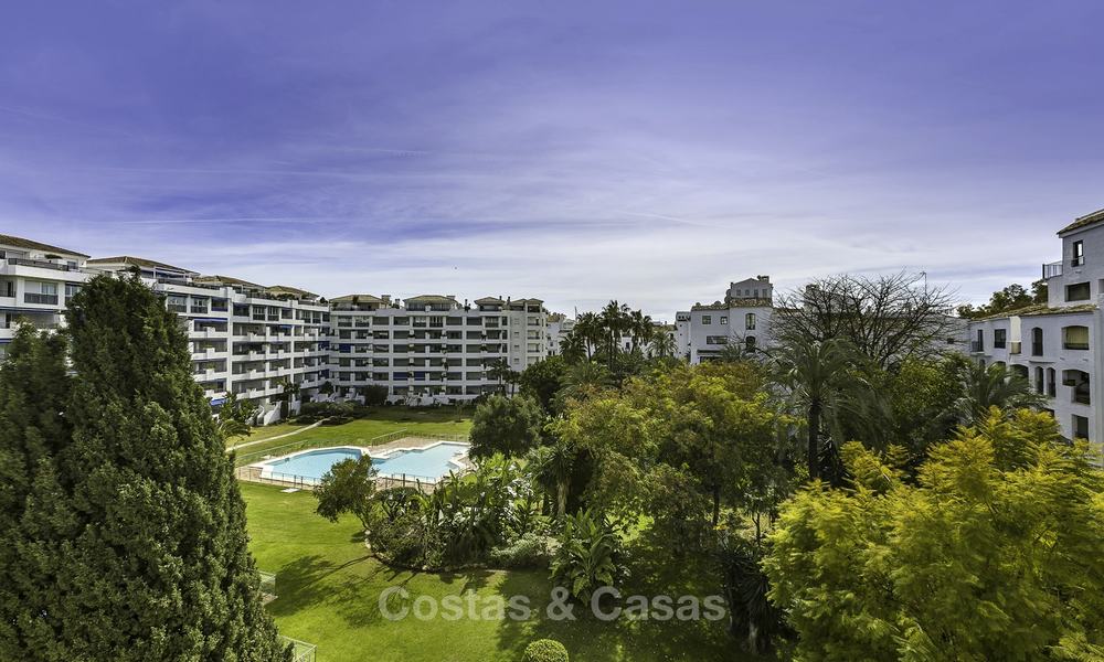 Fully renovated beachside luxury apartments for sale, ready to move into, in the centre of Puerto Banus, Marbella 11898