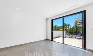Fully renovated beachside luxury apartments for sale, ready to move into, in the centre of Puerto Banus, Marbella 28165 
