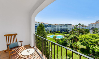 Fully renovated beachside luxury apartments for sale, ready to move into, in the centre of Puerto Banus, Marbella 28179 