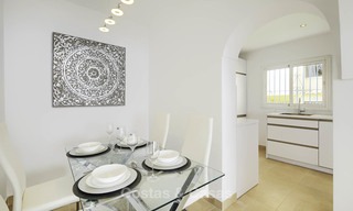 Fully renovated townhouse for sale in a beachfront urbanisation on the New Golden Mile, Estepona - Marbella 11995 
