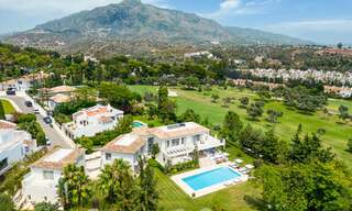 Prestigious luxury villa on an exceptional location for sale, frontline golf, sea views and ready to move in - Nueva Andalucia, Marbella 57158 
