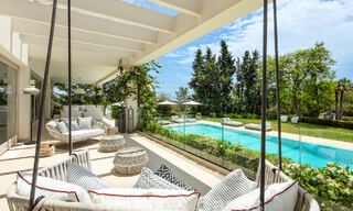 Prestigious luxury villa on an exceptional location for sale, frontline golf, sea views and ready to move in - Nueva Andalucia, Marbella 57162 