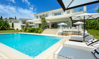 Prestigious luxury villa on an exceptional location for sale, frontline golf, sea views and ready to move in - Nueva Andalucia, Marbella 57164 