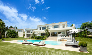 Prestigious luxury villa on an exceptional location for sale, frontline golf, sea views and ready to move in - Nueva Andalucia, Marbella 57167 