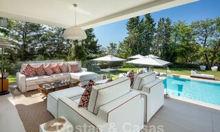 Prestigious luxury villa on an exceptional location for sale, frontline golf, sea views and ready to move in - Nueva Andalucia, Marbella 57172 