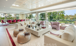 Prestigious luxury villa on an exceptional location for sale, frontline golf, sea views and ready to move in - Nueva Andalucia, Marbella 57176 