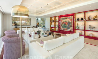 Prestigious luxury villa on an exceptional location for sale, frontline golf, sea views and ready to move in - Nueva Andalucia, Marbella 57179 