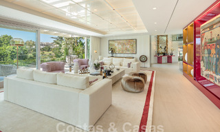 Prestigious luxury villa on an exceptional location for sale, frontline golf, sea views and ready to move in - Nueva Andalucia, Marbella 57180 