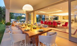 Prestigious luxury villa on an exceptional location for sale, frontline golf, sea views and ready to move in - Nueva Andalucia, Marbella 57202 