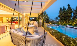 Prestigious luxury villa on an exceptional location for sale, frontline golf, sea views and ready to move in - Nueva Andalucia, Marbella 57204 