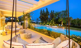 Prestigious luxury villa on an exceptional location for sale, frontline golf, sea views and ready to move in - Nueva Andalucia, Marbella 57205 