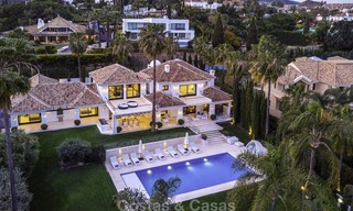 Outstanding modern luxury villa with amazing golf and sea views for sale in the heart of Nueva Andalucía, Marbella 12094 