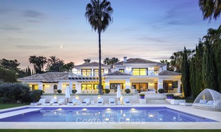 Outstanding modern luxury villa with amazing golf and sea views for sale in the heart of Nueva Andalucía, Marbella 12099 